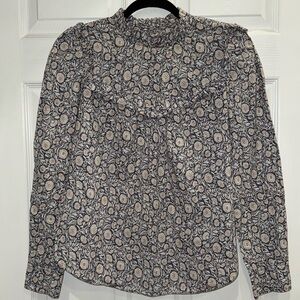 Rebecca Taylor La Vie Floral Blouse